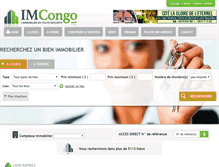 Tablet Screenshot of imcongo.com